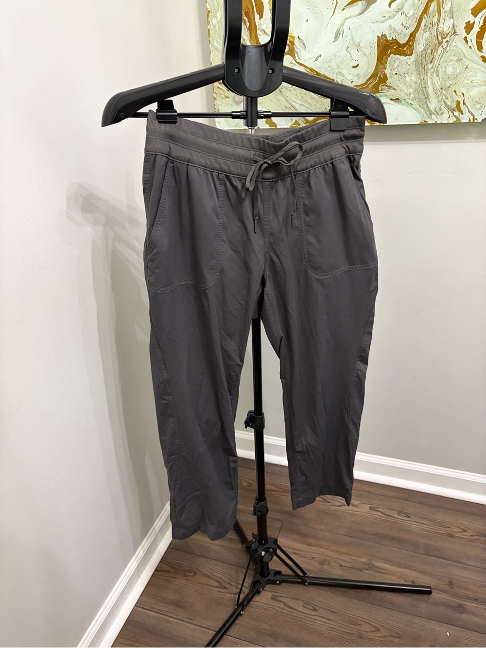 The North Face Women’s Charcoal Gray Drawstring Joggers